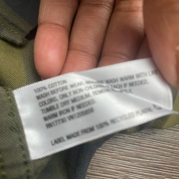 Old Navy 3T boys button up plaid yellow/green long sleeve shirt - Picture 8 of 8